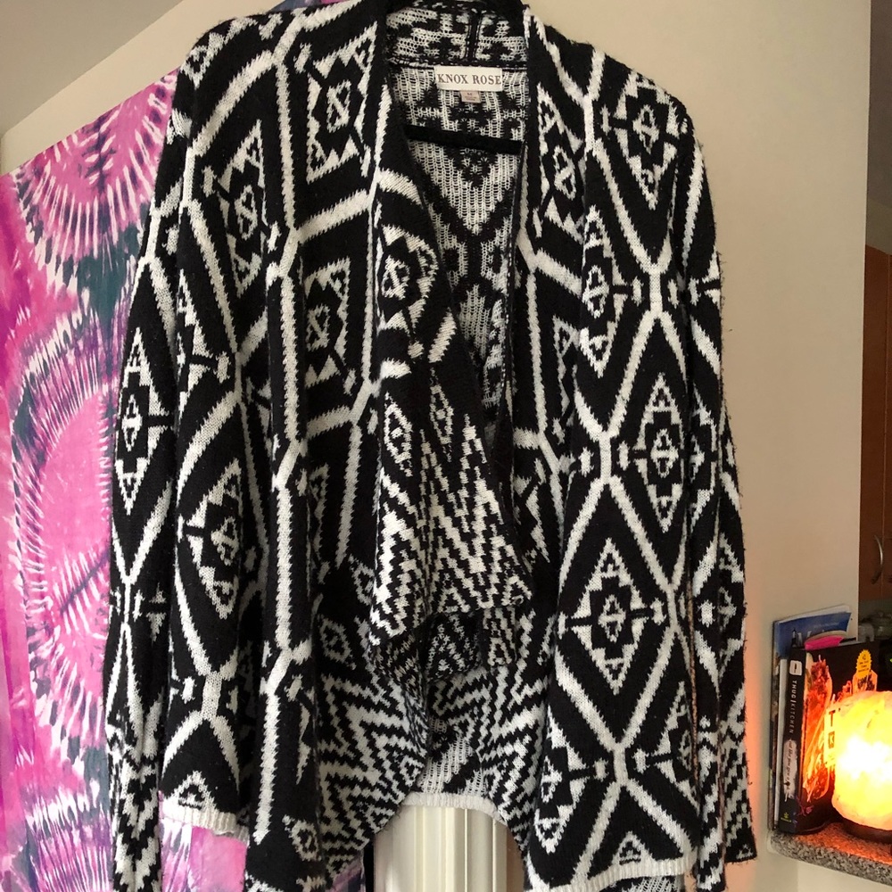 Knox rose open sweater